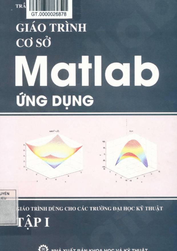 Giáo Trình Cơ Sở Matlab Ứng Dụng Tập 1 – Tải sách truyện miễn phí eBooks PDF