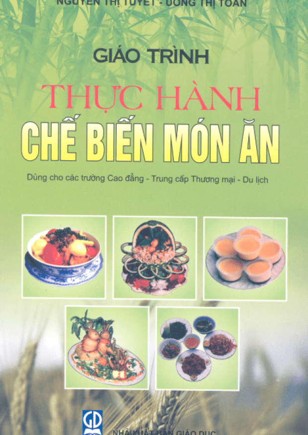 Giáo Trình Thực Hành Chế Biến Món Ăn – Tải sách truyện miễn phí eBooks PDF