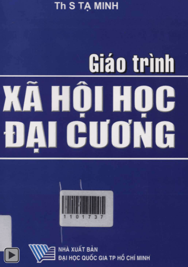Giáo Trình Xã Hội Học Đại Cương – Tải sách truyện miễn phí eBooks PDF