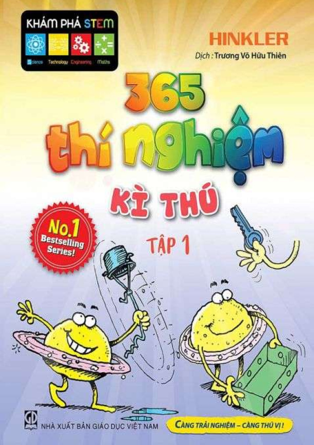 365 Thí nghiệm kì thú Tập 1 – Tải sách miễn phí eBooks PDF