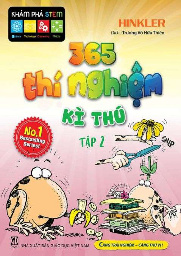 365 Thí nghiệm kì thú Tập 2 – Tải sách miễn phí eBooks PDF