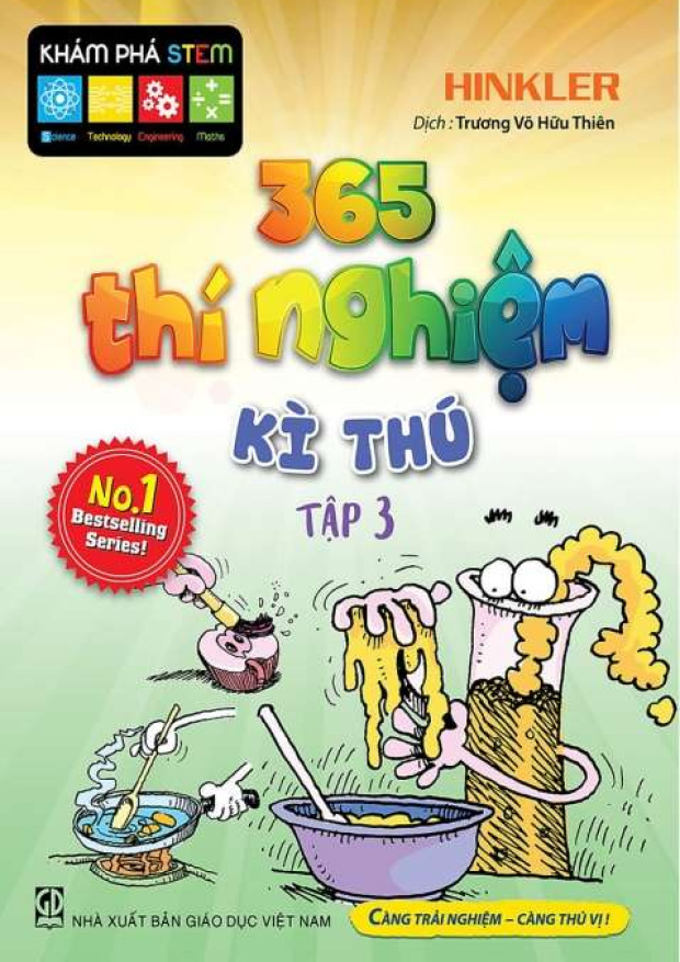 365 Thí nghiệm kì thú Tập 3 – Tải sách miễn phí eBooks PDF