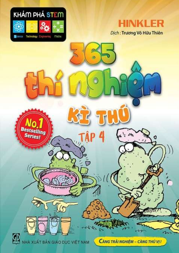 365 Thí nghiệm kì thú Tập 4 – Tải sách miễn phí eBooks PDF