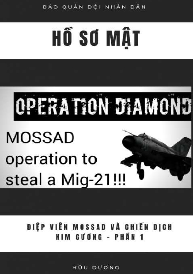 Hồ sơ mật, Điệp viên Mossad và Chiến dịch kim cương Phần 1 – Tải sách miễn phí eBooks PDF