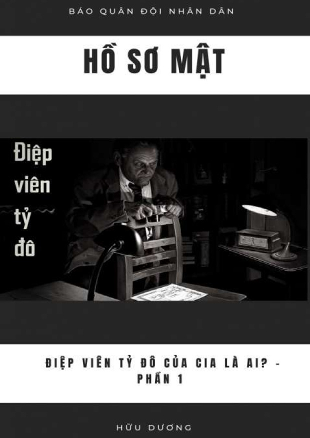 Hồ sơ mật, Điệp viên tỷ đô của CIA là ai? Phần 1 – Tải sách miễn phí eBooks PDF