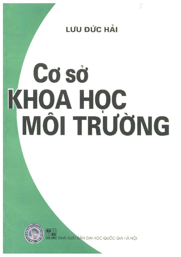 Cơ Sở Khoa Học Môi Trường – Tải sách miễn phí eBooks PDF