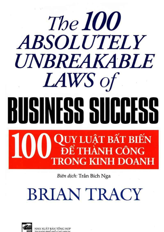 100 Quy Luật Bất Biến Để Thành Công Trong Kinh Doanh – Tải sách miễn phí eBooks PDF