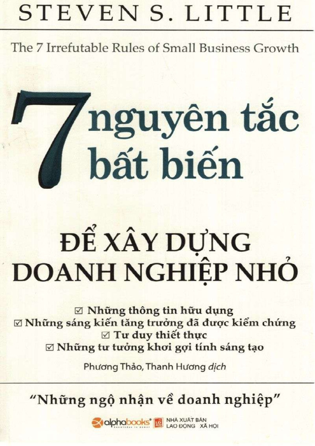 7 Nguyên Tắc Bất Biến Để Xây Dựng Doanh Nghiệp Nhỏ – Tải sách miễn phí eBooks PDF