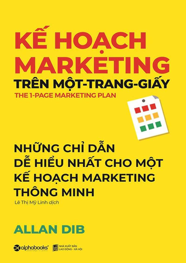 Kế Hoạch Marketing Trên Một Trang Giấy – Tải sách miễn phí eBooks PDF