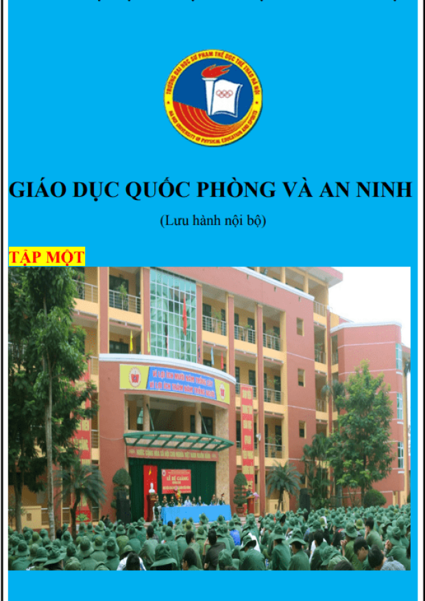 Giáo Dục Quốc Phòng Và An Ninh – Tải sách miễn phí eBooks PDF