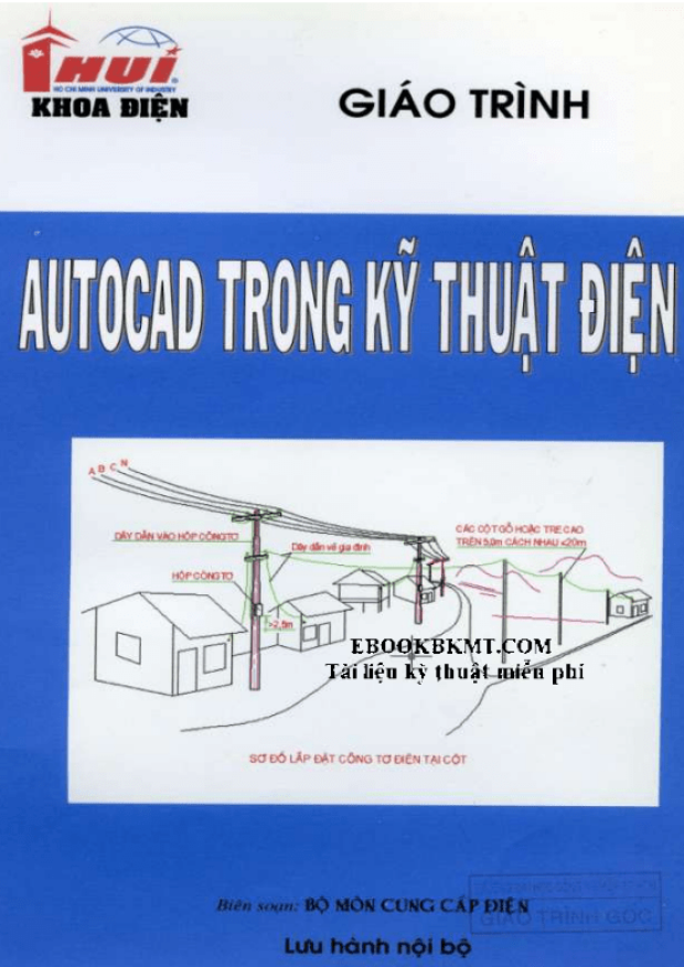 Giáo Trình Autocad Trong Kỹ Thuật Điện – Tải sách miễn phí eBooks PDF