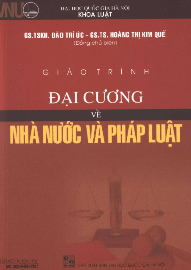 Giáo Trình Đại Cương Về Nhà Nước Và Pháp Luật – Tải sách miễn phí eBooks PDF