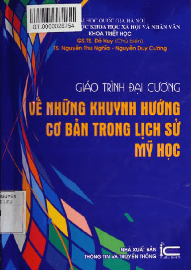 Giáo Trình Đại Cương Về Những Khuynh Hướng Cơ Bản Trong Lịch Sử Mỹ Học – Tải sách miễn phí eBooks PDF