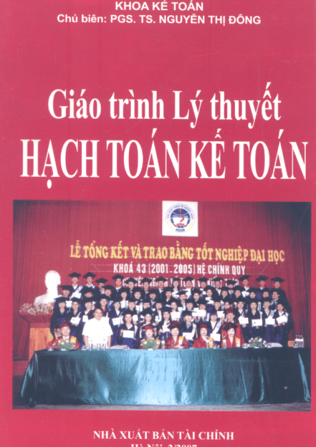 Giáo Trình Lý Thuyết Hạch Toán Kế Toán – Tải sách miễn phí eBooks PDF