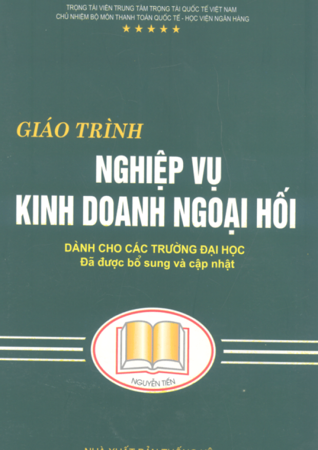 Giáo Trình Nghiệp Vụ Kinh Doanh Ngoại Hối – Tải sách miễn phí eBooks PDF