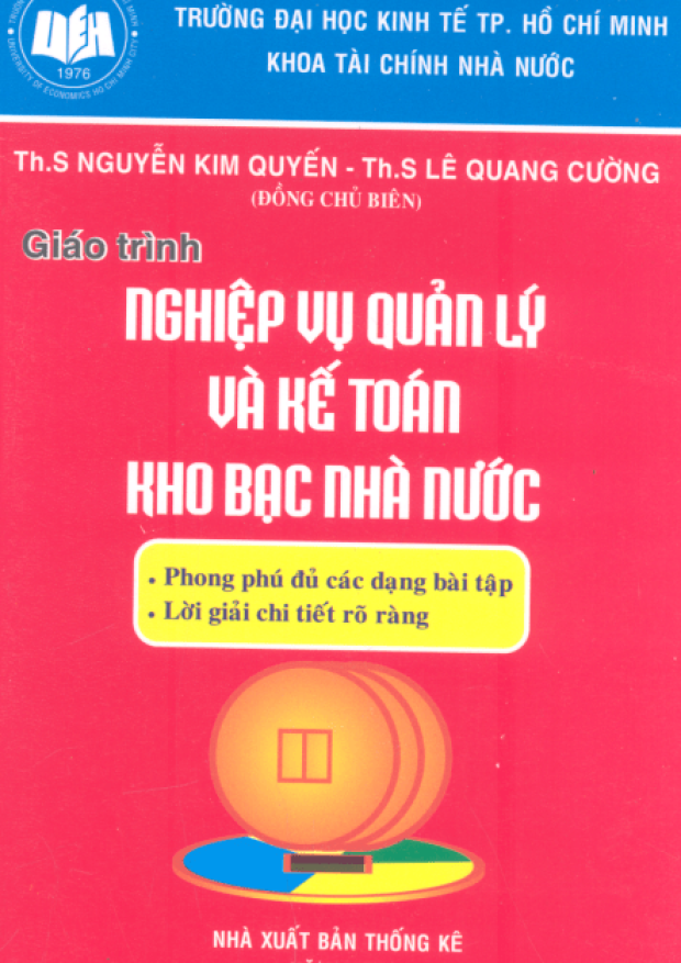 Giáo Trình Nghiệp Vụ Quản Lý Và Kế Toán Kho Bạc Nhà Nước – Tải sách miễn phí eBooks PDF