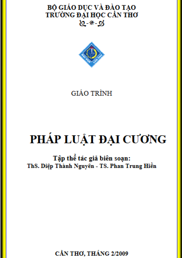 Giáo Trình Pháp Luật Đại Cương – Tải sách miễn phí eBooks PDF