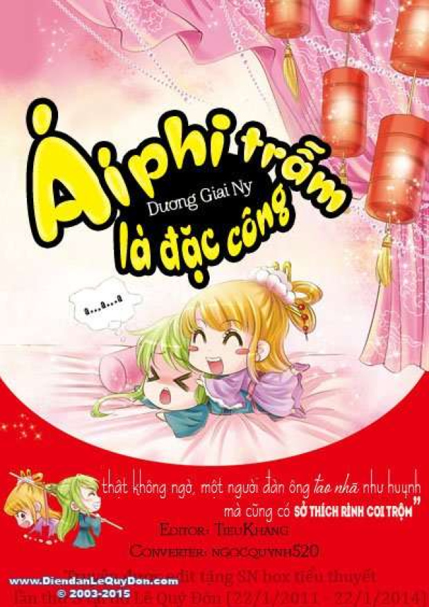 Ái Phi Trẫm Là Đặc Công – Tải sách miễn phí eBooks PDF