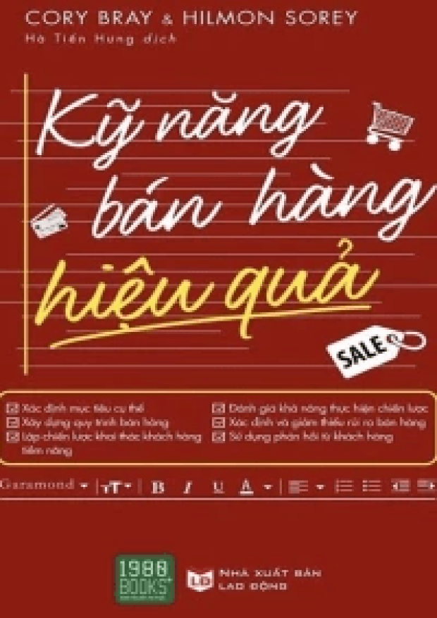 Kỹ Năng Bán Hàng Hiệu Quả – Tải sách miễn phí eBooks PDF