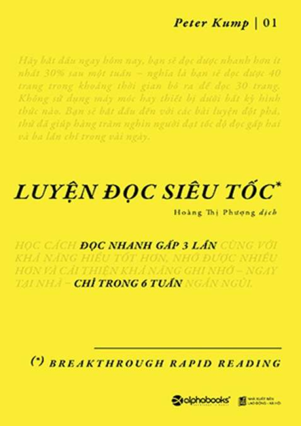 Luyện đọc siêu tốc – Tải sách miễn phí eBooks PDF