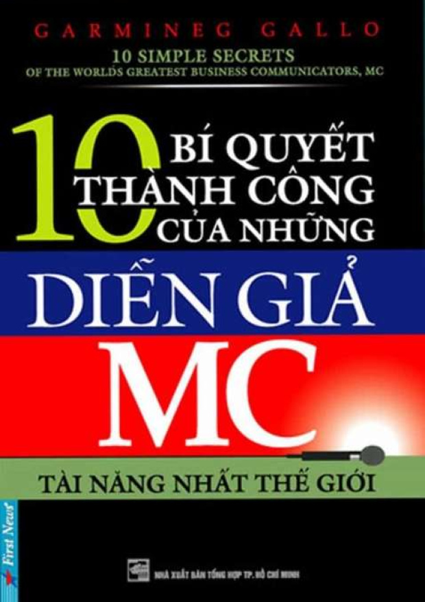 10 Bí quyết thành công của những diễn giả MC tài năng nhất thế giới – Tải sách miễn phí eBooks PDF