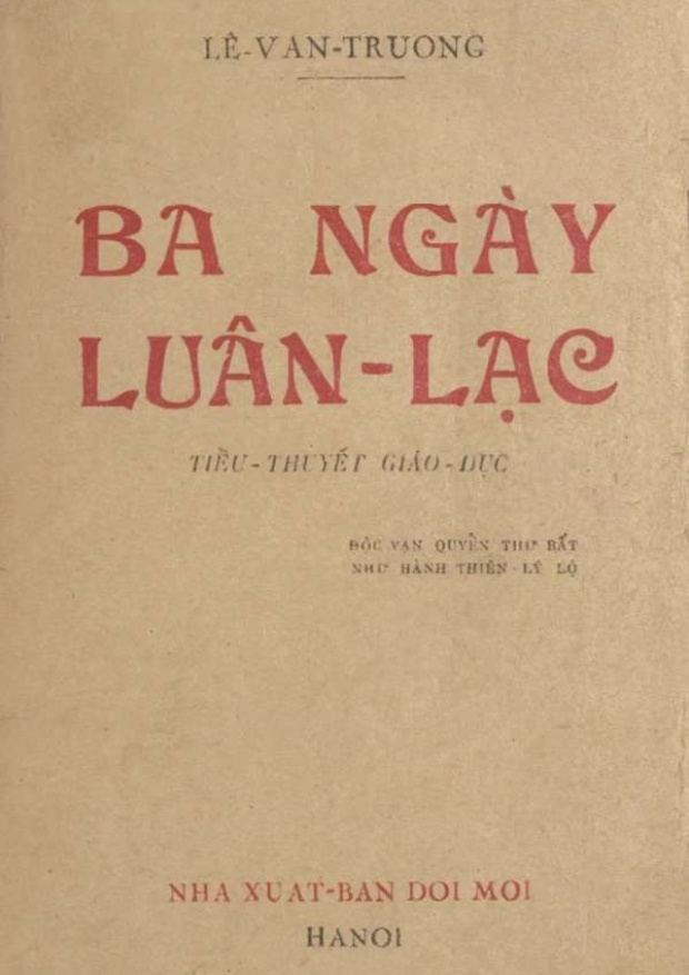 Ba Ngày Luân Lạc – Tải sách miễn phí eBooks PDF