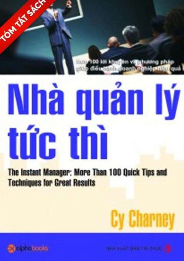 [Tóm lược] Nhà quản lý tức thì – Tải sách miễn phí eBooks PDF
