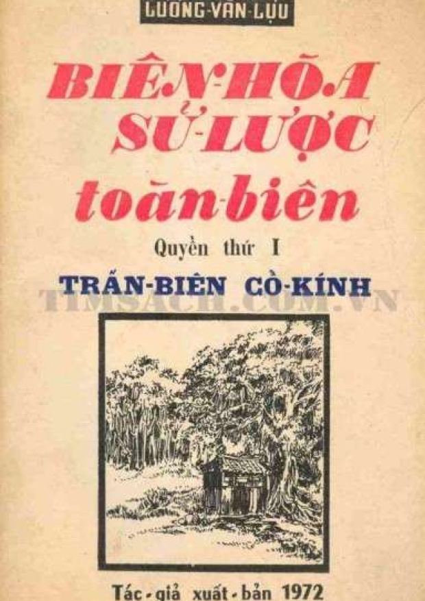 Biên Hòa Sử Lược Toàn Biên Quyển 1 – Tải sách miễn phí eBooks PDF