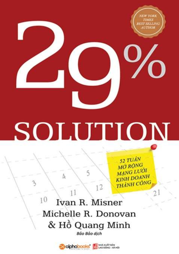 Solution 29% – 52 tuần mở rộng mạng lưới kinh doanh thành công – Tải sách miễn phí eBooks PDF